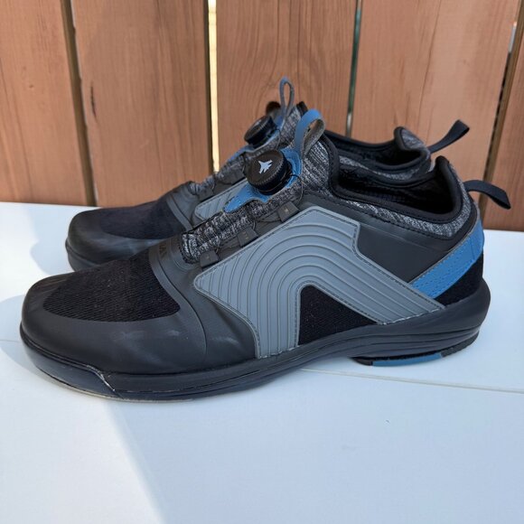 KR Strikeforce Maverick FT 12M Black/Cobalt Bowling Shoe Fast Twist Lace System - Picture 1 of 8